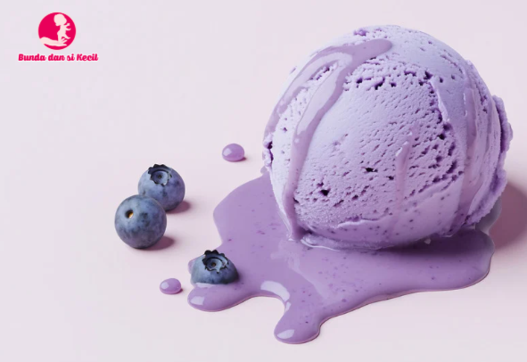 Blueberry-Oat Ice Cream: Camilan Dingin Tinggi Serat dan Nutrisi untuk Si Kecil dan Bunda
